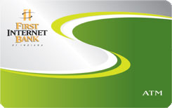 atm cards at first internet bank